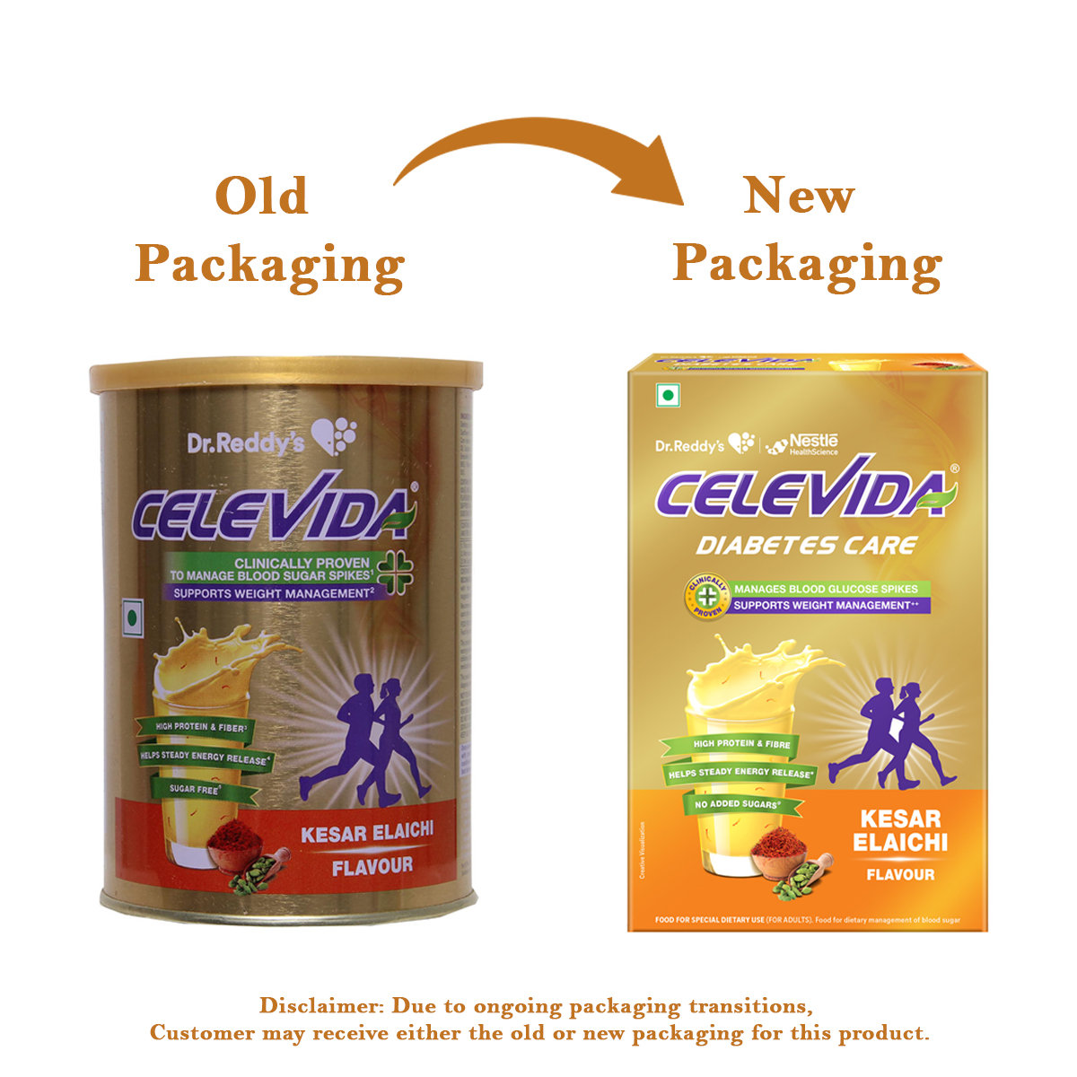 Celevida Kesar Elaichi Flavor Nutritional Drink Powder, 400 gm, Pack of 1 Celevida Kesar Elaichi Flavor Nutritional Drink Powder, 400 gm, Pack of 1