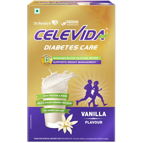 Celevida Vanilla Flavour Protein Powder, 400 gm