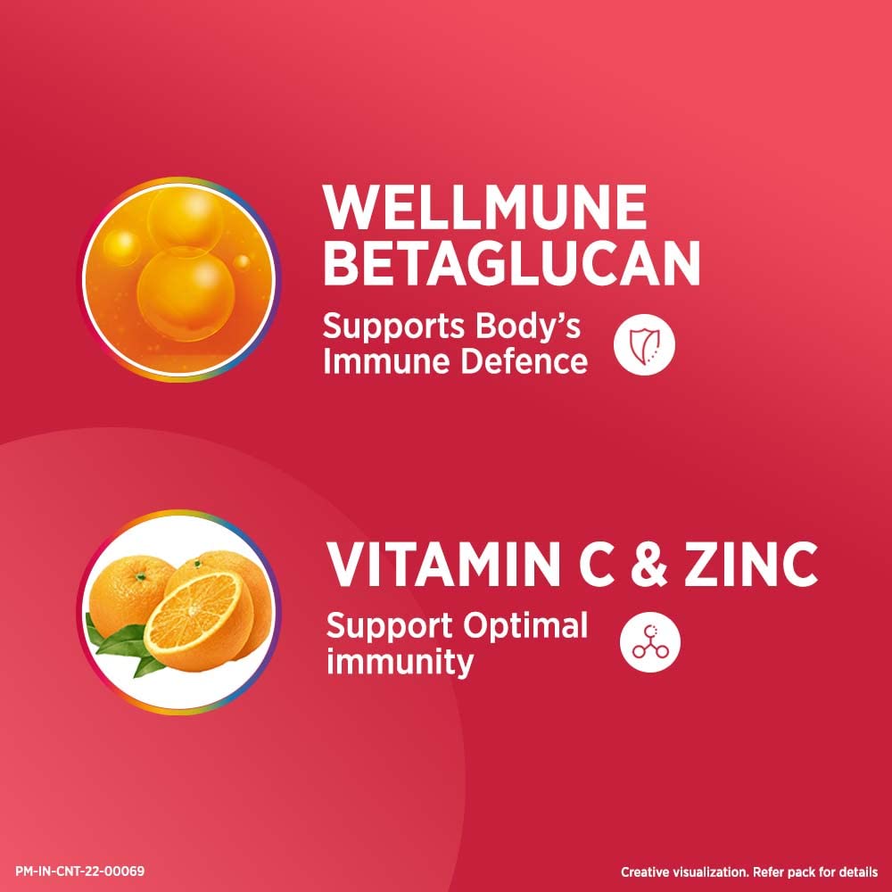 Centrum Kids Immune Fuel Strawberry Flavour with Betaglucan, Vitamin C & Zinc, 30 Gummies, Pack of 1 Centrum Kids Immune Fuel Strawberry Flavour with Betaglucan, Vitamin C & Zinc, 30 Gummies, Pack of 1