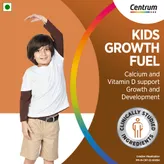Centrum Kids Growth Fuel Chocolate Flavour Calcium &amp; Vitamin D, 30 Gummies, Pack of 1