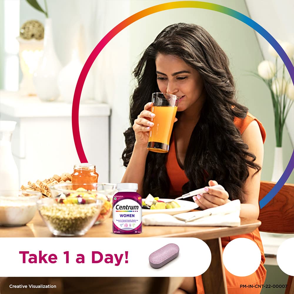 Centrum Women Multivitamin, 50 Tablets, Pack of 1 Centrum Women Multivitamin, 50 Tablets, Pack of 1