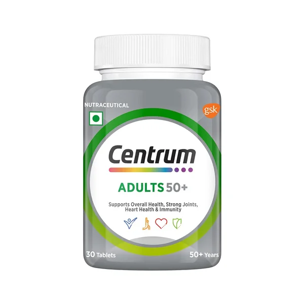 Centrum Adults 50+ Multivitamin, 30 Tablets
