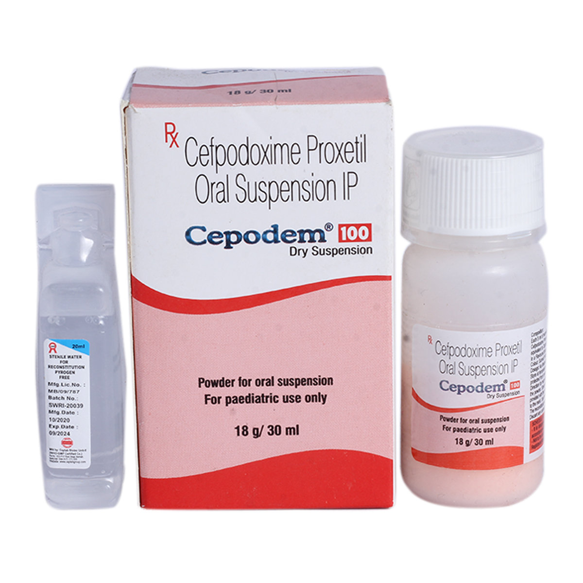 Cepodem 100 Syrup 30 ml, Pack of 1 Syrup Cepodem 100 Syrup 30 ml, Pack of 1 Syrup