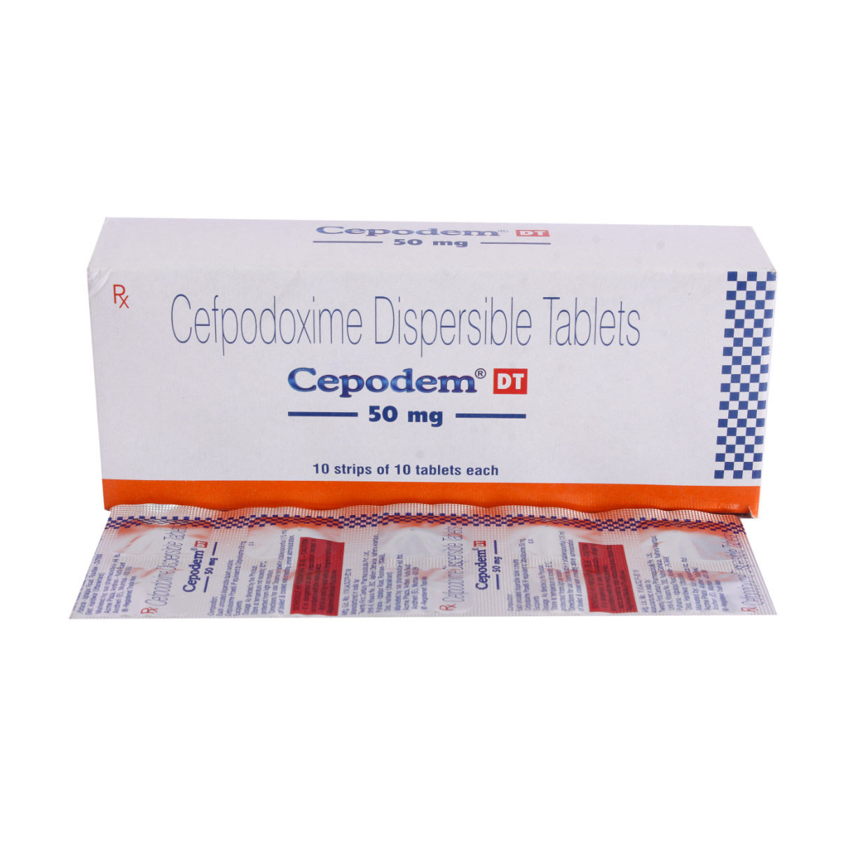 Buy Cepodem DT 50 Tablet 10's Online