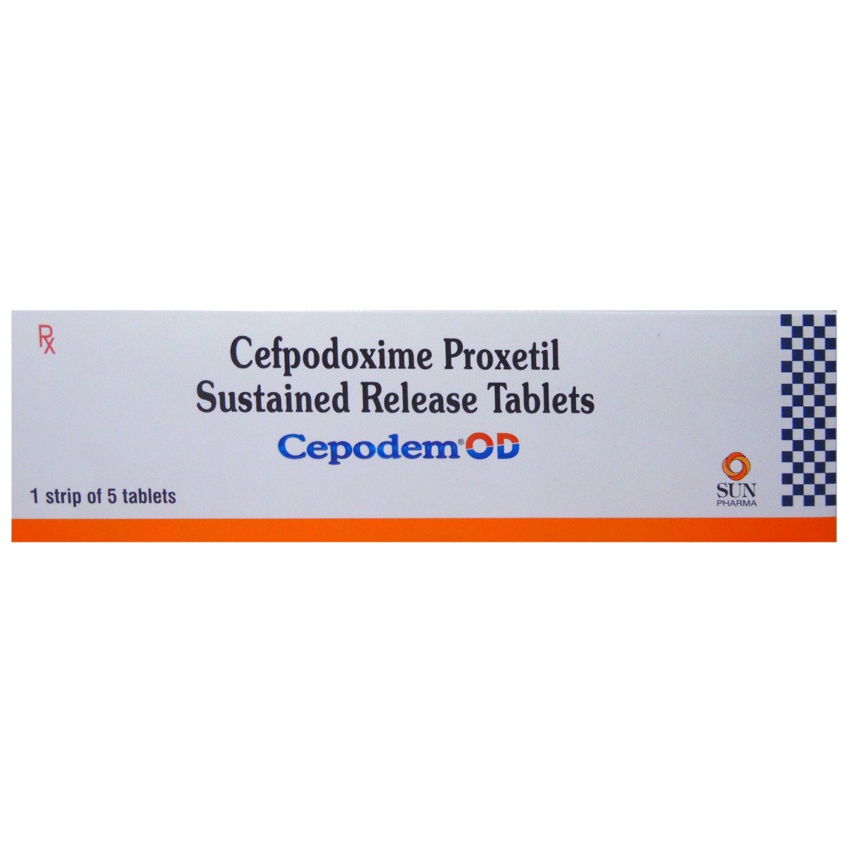 Cepodem OD 400 mg SR Tablet 5's, Pack of 5 TABLETS Cepodem OD 400 mg SR Tablet 5's, Pack of 5 TABLETS