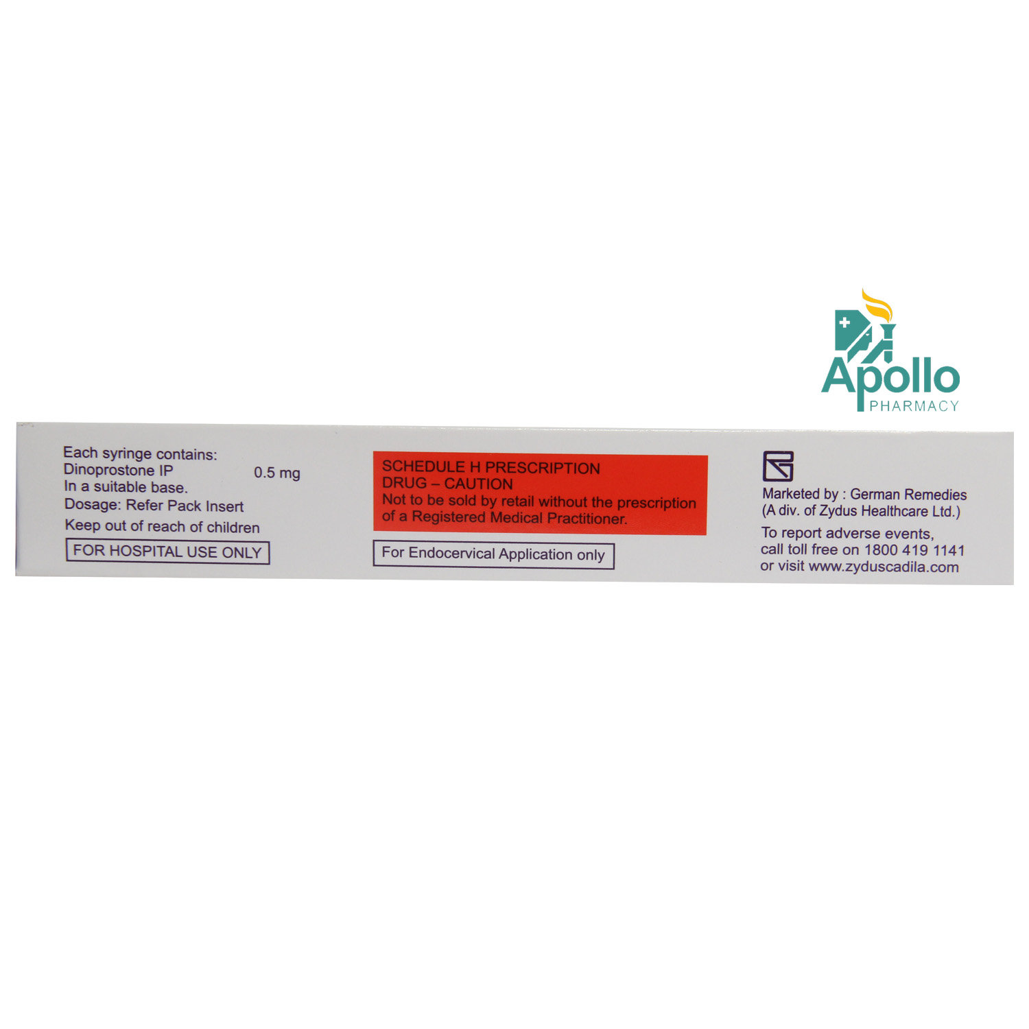 Cerviprime 0.5 mg Gel 3 gm, Pack of 1 GEL Cerviprime 0.5 mg Gel 3 gm, Pack of 1 GEL