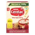 Nestle Cerelac Baby Cereal with Milk Wheat Apple Cherry (From 8 to 24 Months) Powder, 350 gm Refill Pack