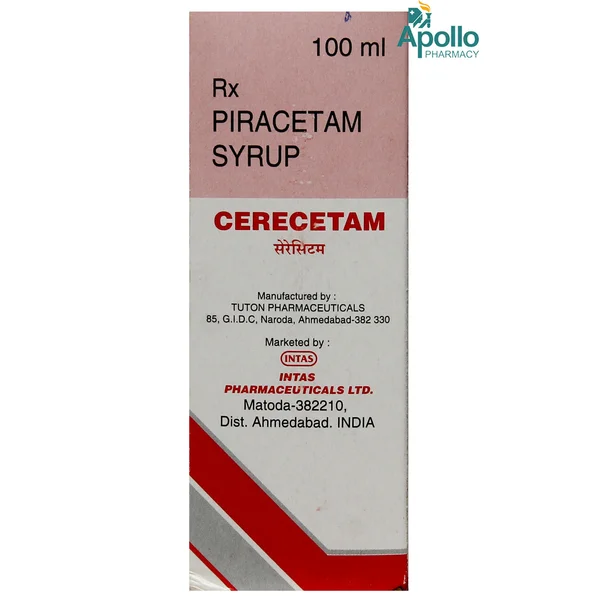 Cerecetam Syrup 100 ml, Pack of 1 Syrup