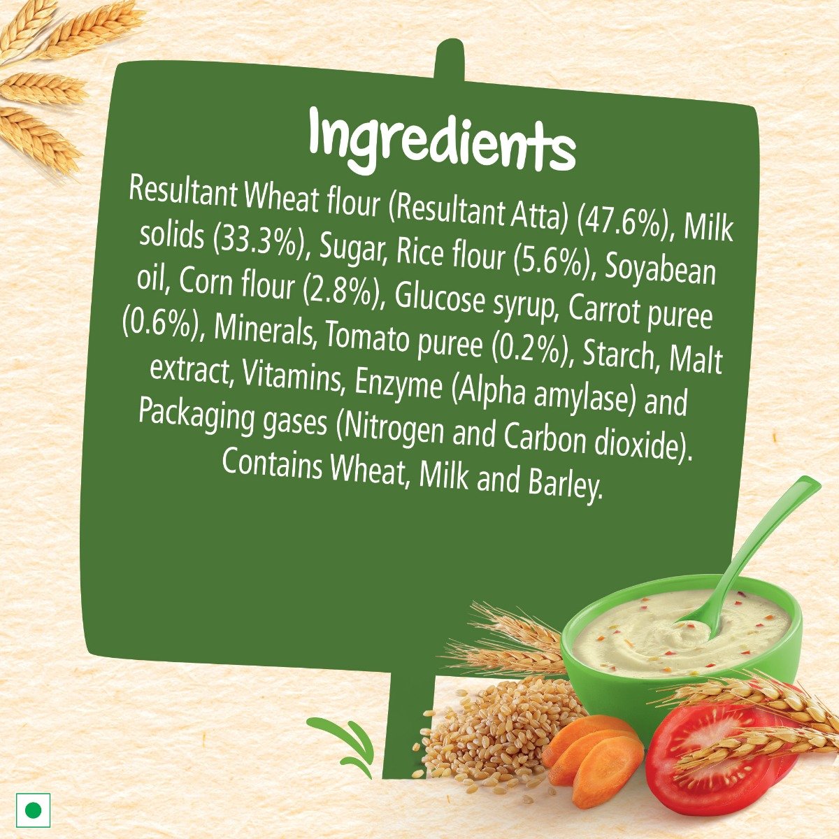 CERELAC Baby Food Cereal | Wheat Rice Mixed Veg for 10 to 24 Months Baby | Source of Iron & Protein | Instant Baby Food Cereal | 300 gm, Pack of 1 CERELAC Baby Food Cereal | Wheat Rice Mixed Veg for 10 to 24 Months Baby | Source of Iron & Protein | Instant Baby Food Cereal | 300 gm, Pack of 1