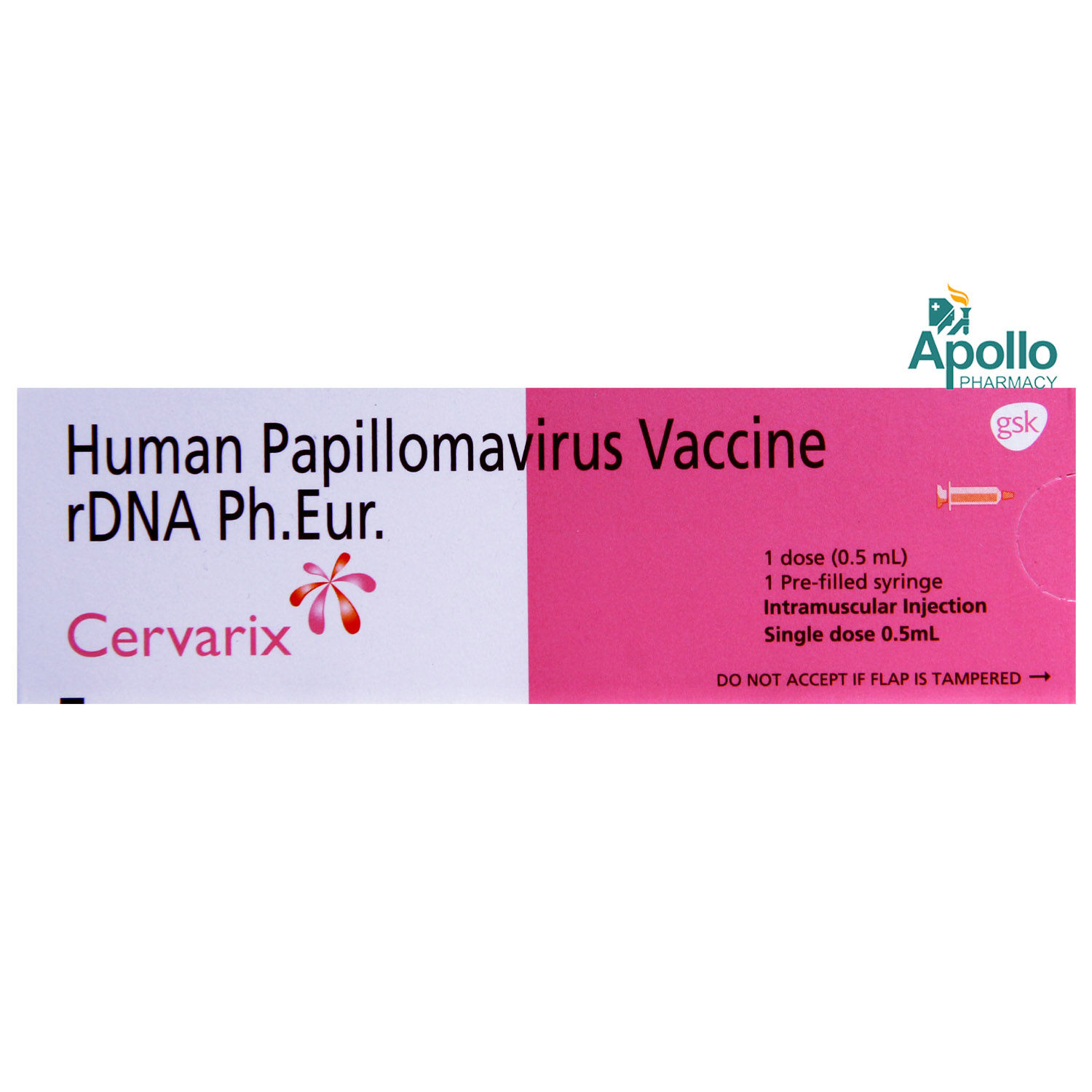 Buy Cervarix Vaccine 0.5 ml Online