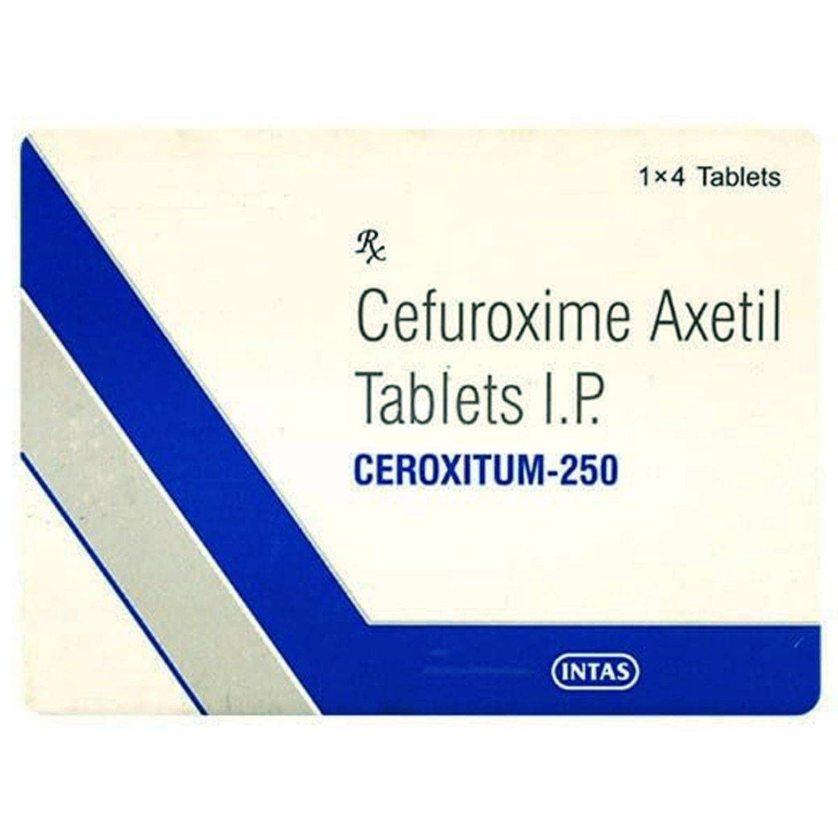Ceroxitum 250 mg Tablet 4's, Pack of 4 TABLETS Ceroxitum 250 mg Tablet 4's, Pack of 4 TABLETS