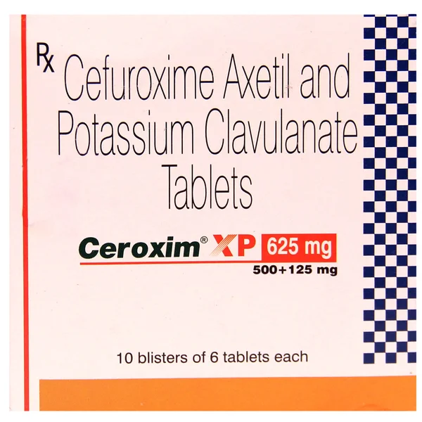 Ceroxim XP 625 mg Tablet 6's, Pack of 6 TabletS