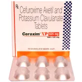 Ceroxim XP 625 mg Tablet 6's, Pack of 6 TabletS