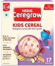 Nestle Ceregrow Kids Cereal Multigrain Cereal with Milk & Fruits Powder, 300 gm Refill Pack