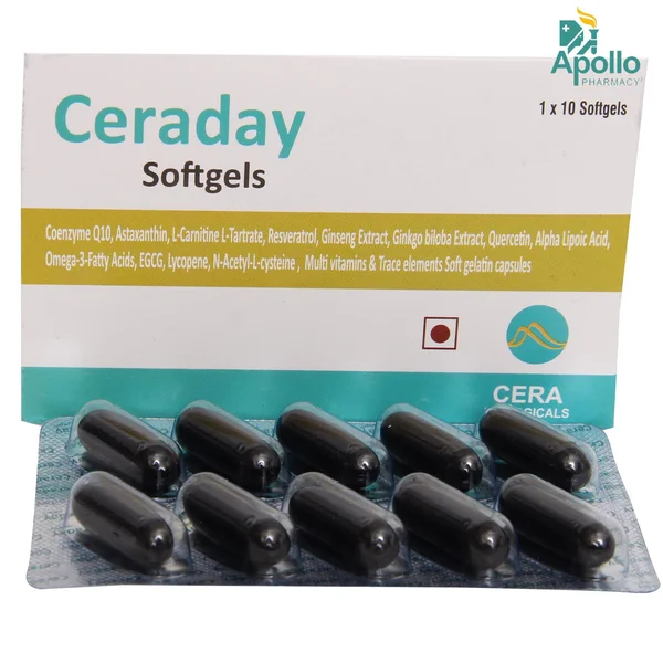 Ceraday Capsule 10's, Pack of 10