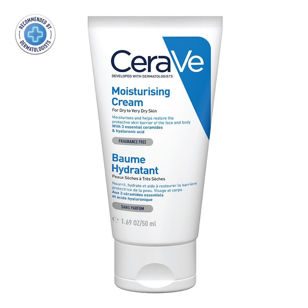 Buy CeraVe Moisturising Cream for Dry to Very Dry Skin, 50 ml Online