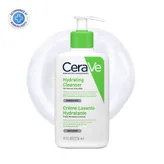 CeraVe Hydrating Non-Foaming Daily Facial Cleanser for Normal to Dry Skin, 236 ml, Pack of 1