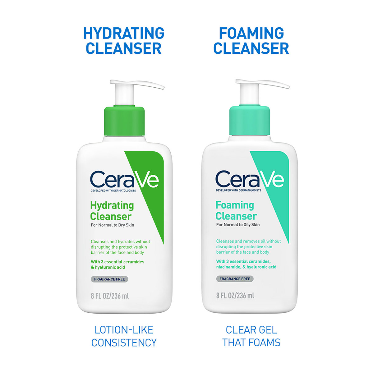 CeraVe Hydrating Cleanser 236 ml | Ceramides & Hyaluronic Acid | Gently Cleanses | All Day Hydration | For Face & Body | Suitable For Adult & Children | For Normal to Dry Skin, Pack of 1 CeraVe Hydrating Cleanser 236 ml | Ceramides & Hyaluronic Acid | Gently Cleanses | All Day Hydration | For Face & Body | Suitable For Adult & Children | For Normal to Dry Skin, Pack of 1