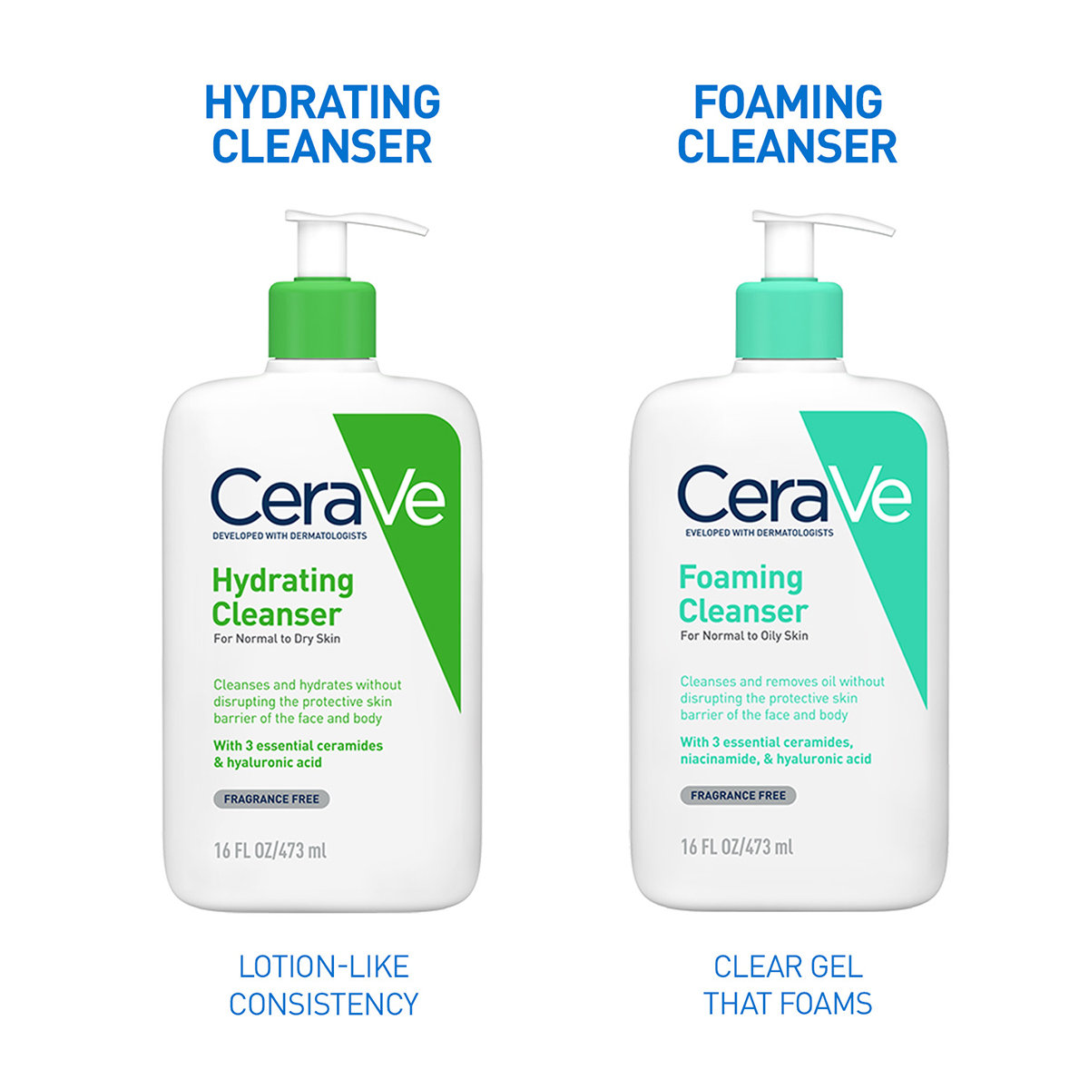 CeraVe Hydrating Cleanser 473 ml | Ceramides & Hyaluronic Acid | Gently Cleanses | All Day Hydration | For Normal to Dry Skin, Pack of 1 CeraVe Hydrating Cleanser 473 ml | Ceramides & Hyaluronic Acid | Gently Cleanses | All Day Hydration | For Normal to Dry Skin, Pack of 1