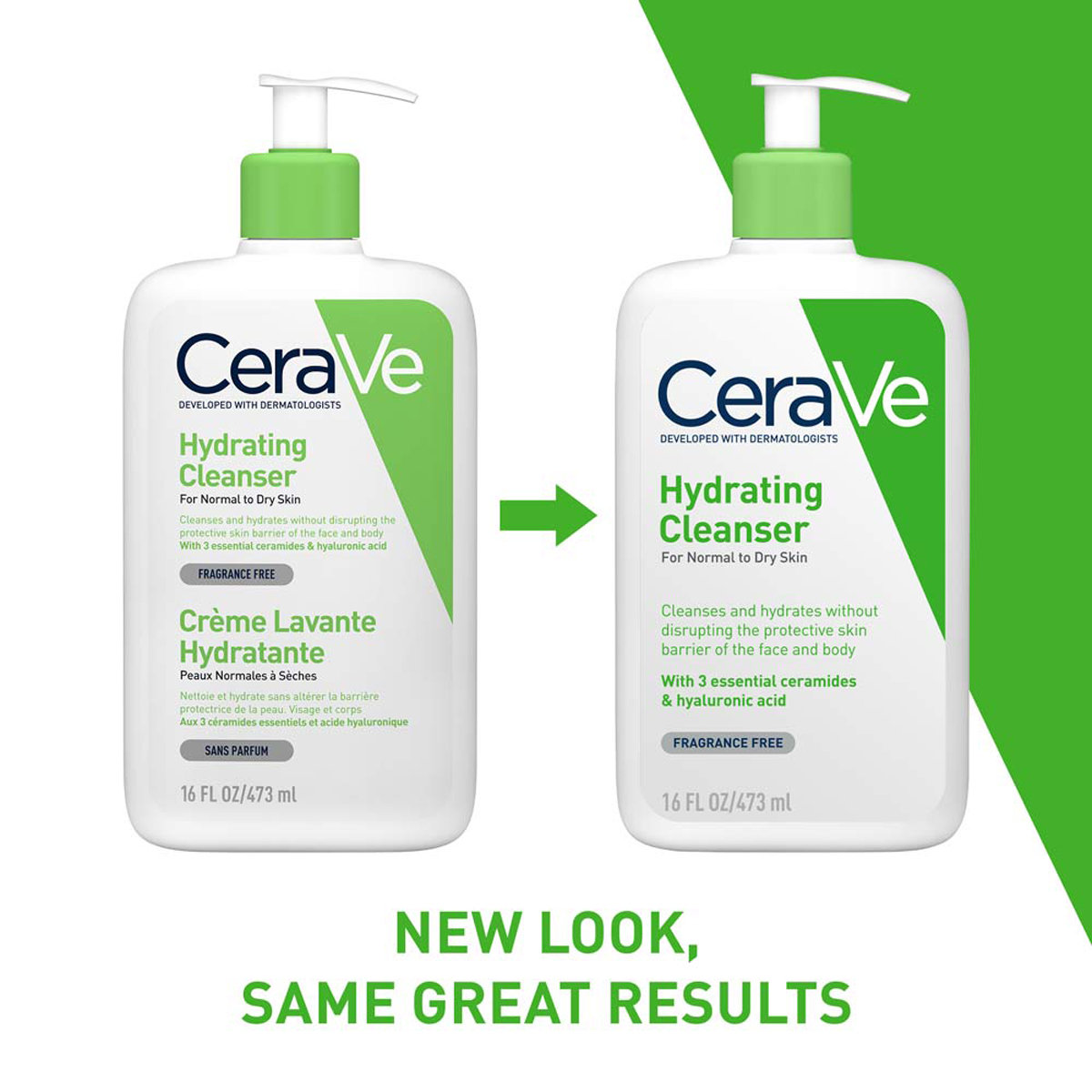 CeraVe Hydrating Cleanser 473 ml | Ceramides & Hyaluronic Acid | Gently Cleanses | All Day Hydration | For Normal to Dry Skin, Pack of 1 CeraVe Hydrating Cleanser 473 ml | Ceramides & Hyaluronic Acid | Gently Cleanses | All Day Hydration | For Normal to Dry Skin, Pack of 1