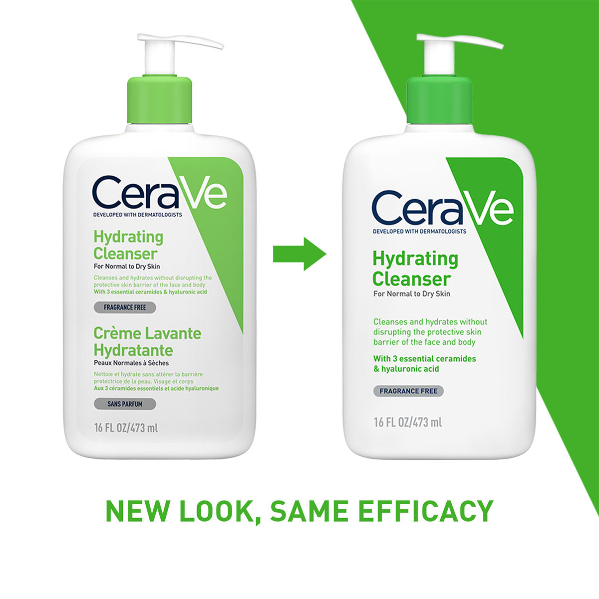 CeraVe Hydrating Cleanser 473 ml | Ceramides & Hyaluronic Acid | Gently Cleanses | All Day Hydration | For Normal to Dry Skin, Pack of 1 CeraVe Hydrating Cleanser 473 ml | Ceramides & Hyaluronic Acid | Gently Cleanses | All Day Hydration | For Normal to Dry Skin, Pack of 1