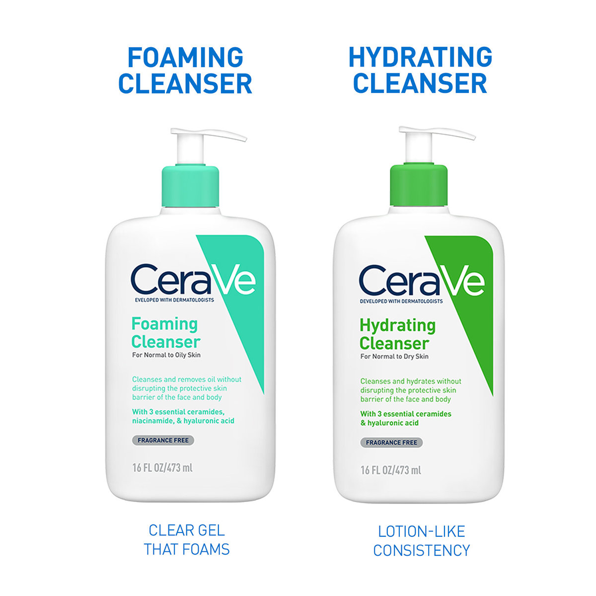 CeraVe Foaming Cleanser 88 ml | Ceramides, Niacinamides, Hyaluronic Acid | Gently Cleanses | Controls Oil | For Normal to Oily Skin, Pack of 1 CeraVe Foaming Cleanser 88 ml | Ceramides, Niacinamides, Hyaluronic Acid | Gently Cleanses | Controls Oil | For Normal to Oily Skin, Pack of 1