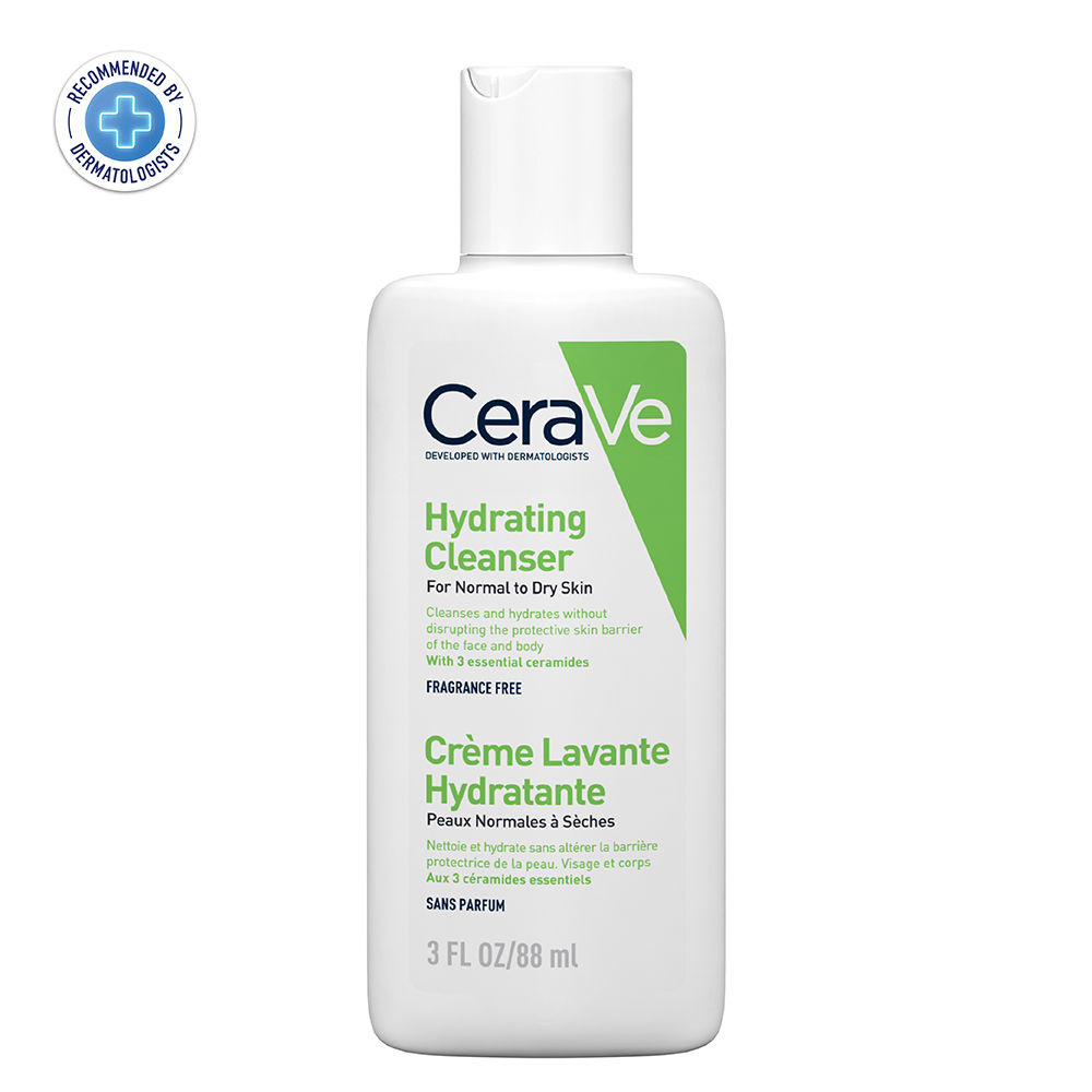 Buy CeraVe Hydrating Non-Foaming Daily Facial Cleanser for Normal to Dry Skin, 88 ml Online