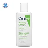 CeraVe Hydrating Non-Foaming Daily Facial Cleanser for Normal to Dry Skin, 88 ml, Pack of 1