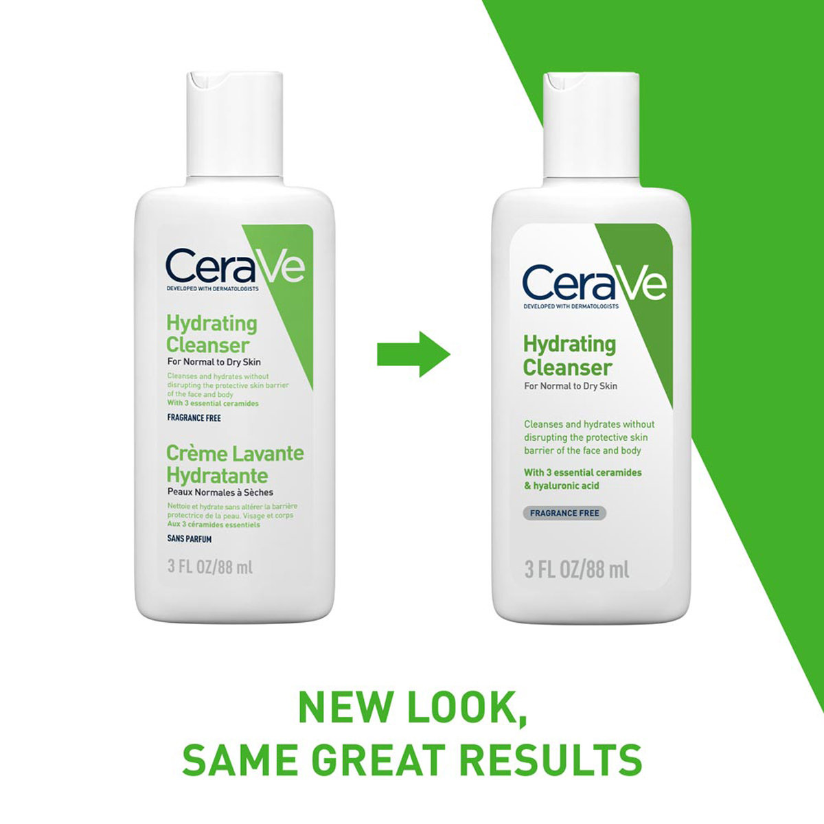 CeraVe Hydrating Cleanser 88 ml | Ceramides & Hyaluronic Acid | Gently Cleanses | All Day Hydration | For Normal to Dry Skin, Pack of 1 CeraVe Hydrating Cleanser 88 ml | Ceramides & Hyaluronic Acid | Gently Cleanses | All Day Hydration | For Normal to Dry Skin, Pack of 1