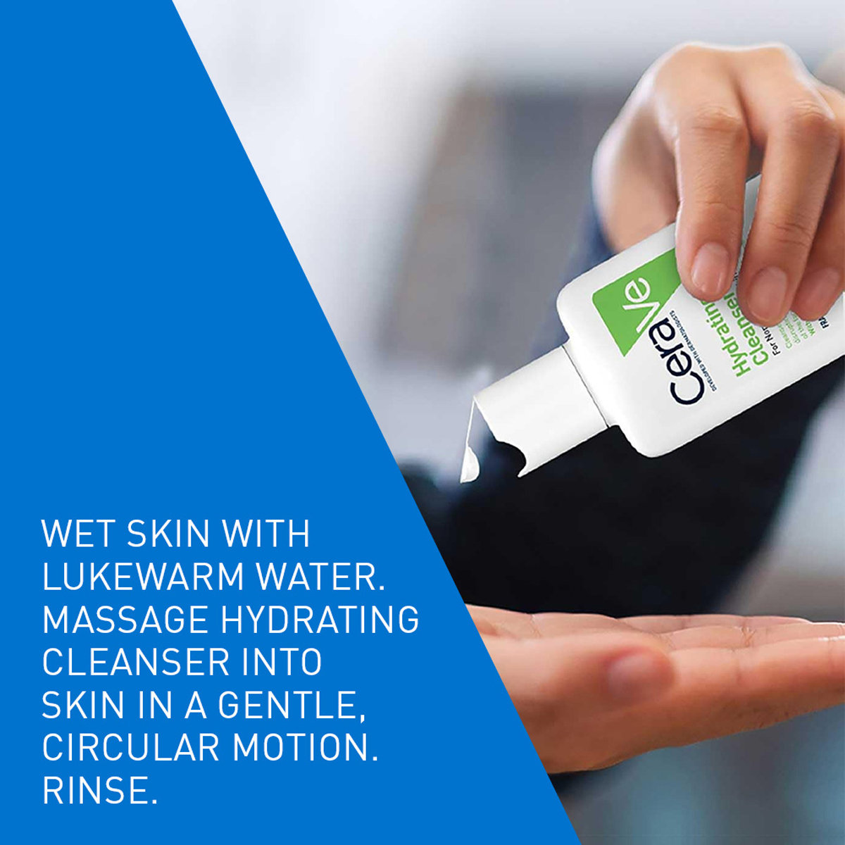 CeraVe Hydrating Cleanser 88 ml | Ceramides & Hyaluronic Acid | Gently Cleanses | All Day Hydration | For Normal to Dry Skin, Pack of 1 CeraVe Hydrating Cleanser 88 ml | Ceramides & Hyaluronic Acid | Gently Cleanses | All Day Hydration | For Normal to Dry Skin, Pack of 1