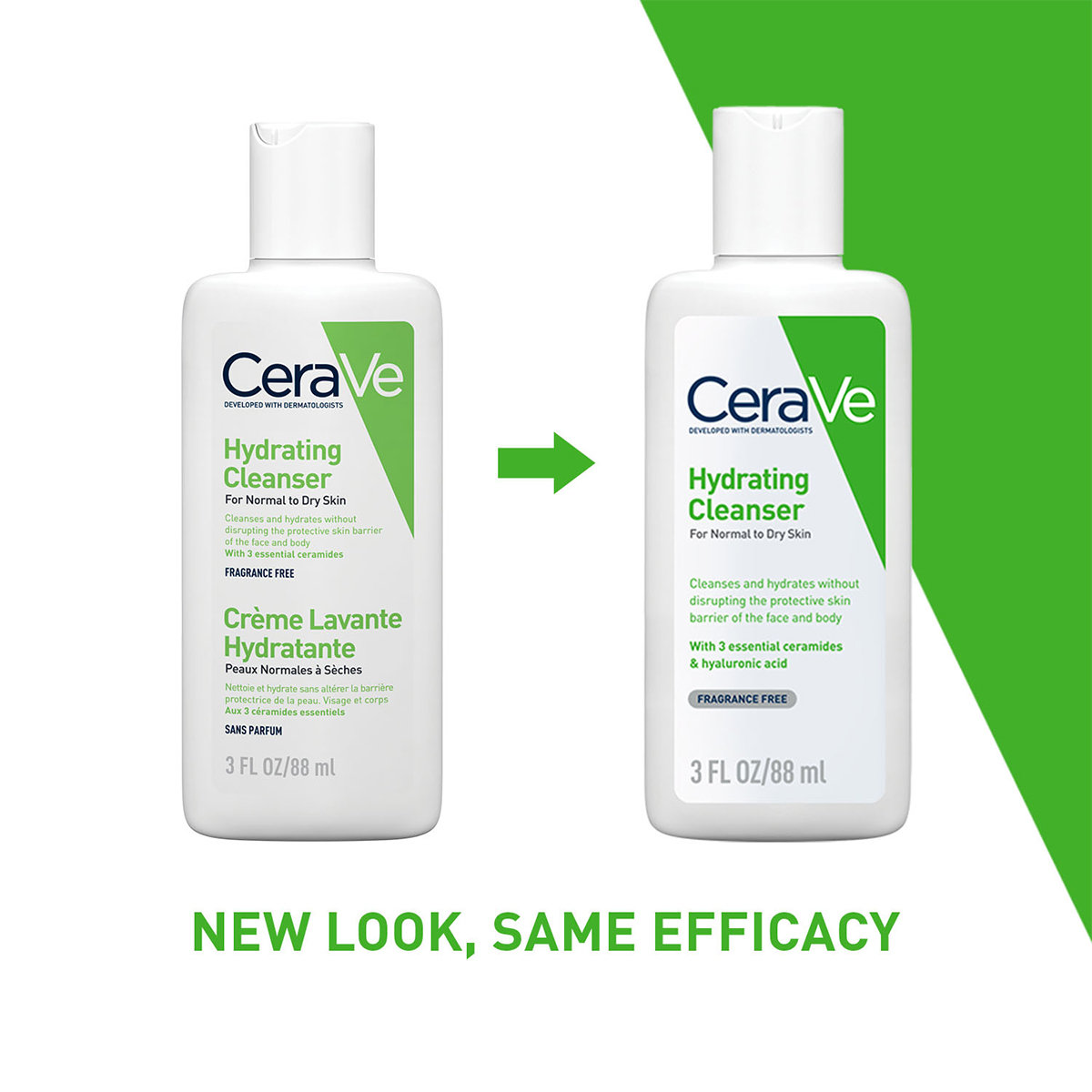 CeraVe Hydrating Cleanser 88 ml | Ceramides & Hyaluronic Acid | Gently Cleanses | All Day Hydration | For Normal to Dry Skin, Pack of 1 CeraVe Hydrating Cleanser 88 ml | Ceramides & Hyaluronic Acid | Gently Cleanses | All Day Hydration | For Normal to Dry Skin, Pack of 1