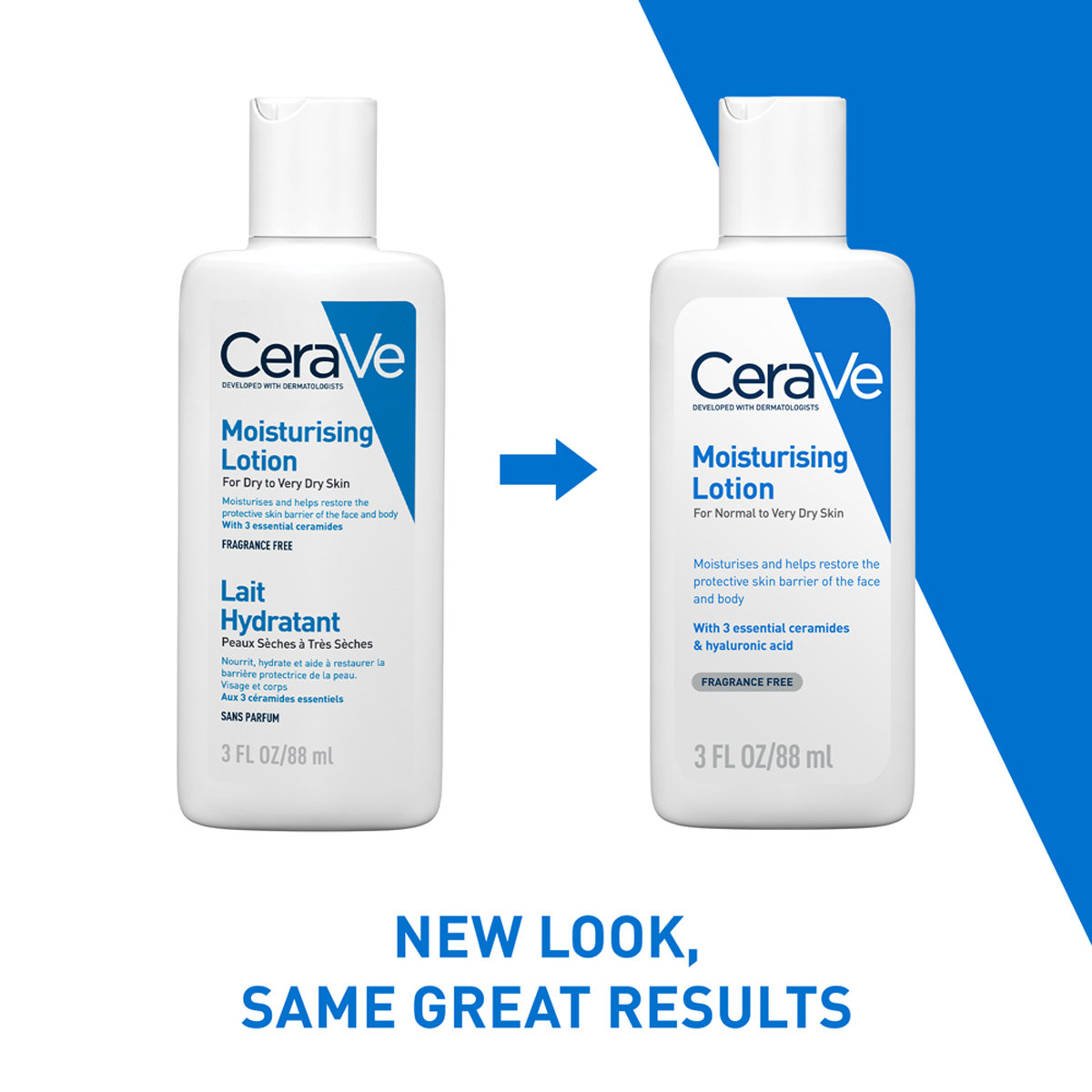 CeraVe Moisturising Lotion 88 ml | Ceramides & Hyaluronic Acid | Provides Long Lasting Hydration | Non Greasy | For Dry to Very Dry Skin, Pack of 1 CeraVe Moisturising Lotion 88 ml | Ceramides & Hyaluronic Acid | Provides Long Lasting Hydration | Non Greasy | For Dry to Very Dry Skin, Pack of 1