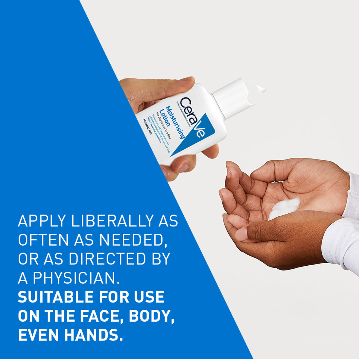 CeraVe Moisturising Lotion 88 ml | Ceramides & Hyaluronic Acid | Provides Long Lasting Hydration | Non Greasy | For Dry to Very Dry Skin, Pack of 1 CeraVe Moisturising Lotion 88 ml | Ceramides & Hyaluronic Acid | Provides Long Lasting Hydration | Non Greasy | For Dry to Very Dry Skin, Pack of 1