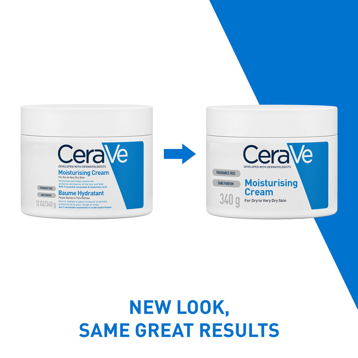 CeraVe Moisturising Cream 340 gm | Ceramides & Hyaluronic Acid | Provides Long Lasting Hydration | Non Greasy | For Dry to Very Dry Skin, Pack of 1 CeraVe Moisturising Cream 340 gm | Ceramides & Hyaluronic Acid | Provides Long Lasting Hydration | Non Greasy | For Dry to Very Dry Skin, Pack of 1