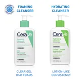 CeraVe Foaming Daily Gel Cleanser for Normal to Oily Skin, 236 ml, Pack of 1