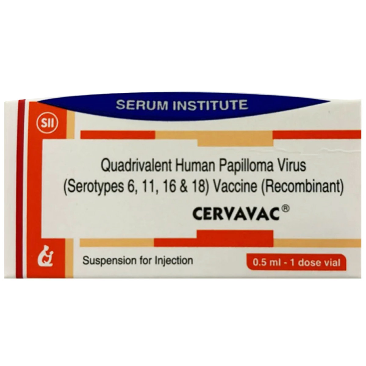 Cervavac Injection 0.5 ml, Pack of 1 Cervavac Injection 0.5 ml, Pack of 1