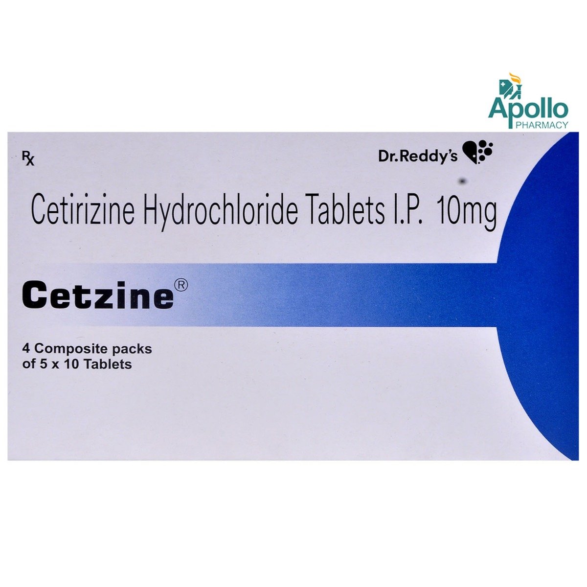 Cetzine 10 mg Tablet 10's, Pack of 10 TABLETS Cetzine 10 mg Tablet 10's, Pack of 10 TABLETS