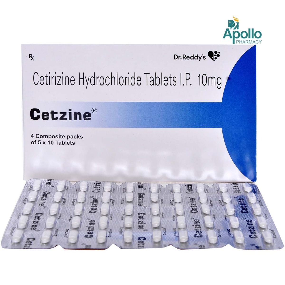 Cetzine Tablet | Uses, Side Effects, Price | Apollo Pharmacy