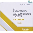 Cetadom Tablet 10's