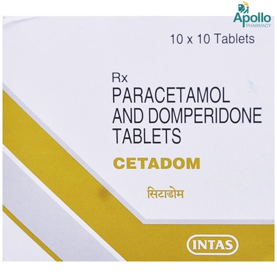 Cetadom Tablet 10's, Pack of 10 TABLETS