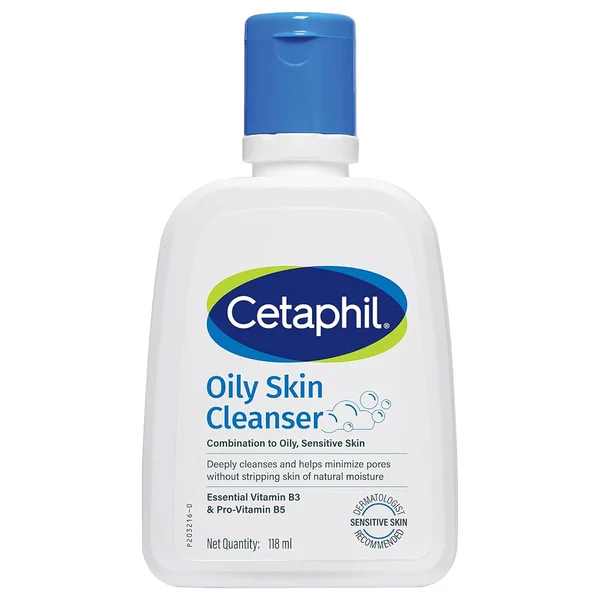 Cetaphil Oily Skin Cleanser, 118 ml, Pack of 1