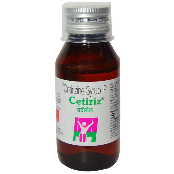 Cetiriz Syrup 60 ml, Pack of 1 Syrup