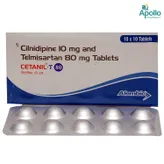 Cetanil T 80 Tablet 10's, Pack of 10 TABLETS