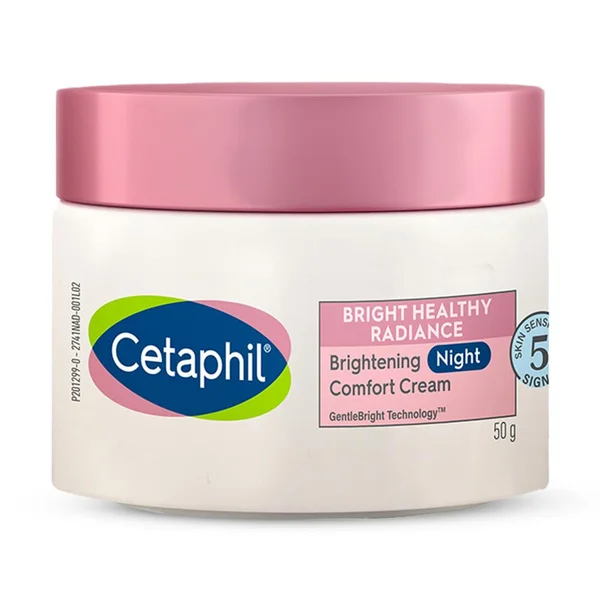 Cetaphil Brightening Night Comfort Cream, 50 gm, Pack of 1