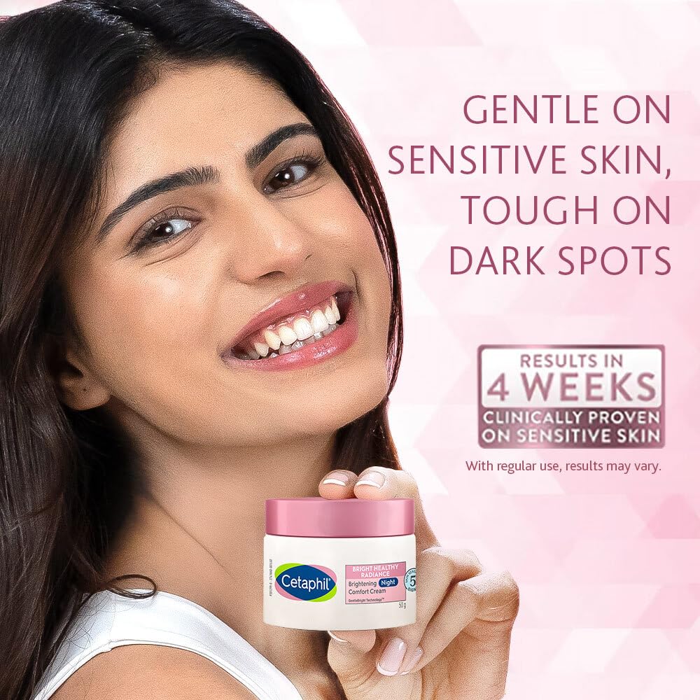 Cetaphil Brightening Night Comfort Cream, 50 gm, Pack of 1 Cetaphil Brightening Night Comfort Cream, 50 gm, Pack of 1