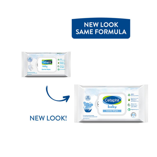 Cetaphil Baby Gentle Wipes, 40 Count, Pack of 1 
