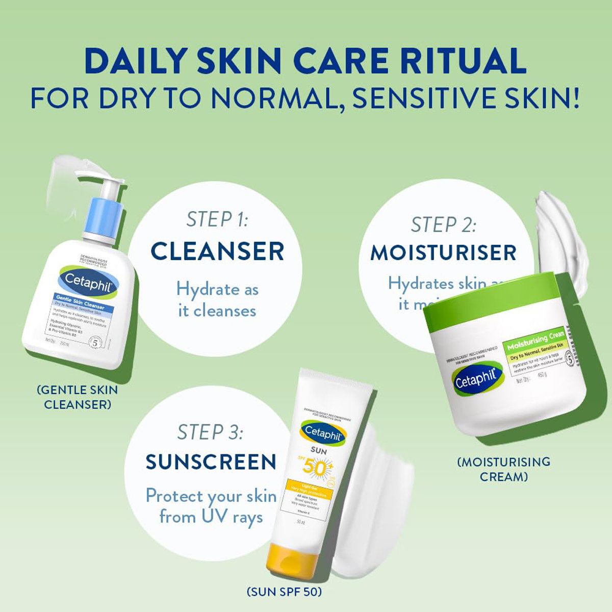 Cetaphil Moisturising Cream 450 gm | Almond Oil, Vitamin E | Hydrates Skin for 48 hrs | For Dry To Normal, Sensitive Skin, Pack of 1 Cetaphil Moisturising Cream 450 gm | Almond Oil, Vitamin E | Hydrates Skin for 48 hrs | For Dry To Normal, Sensitive Skin, Pack of 1