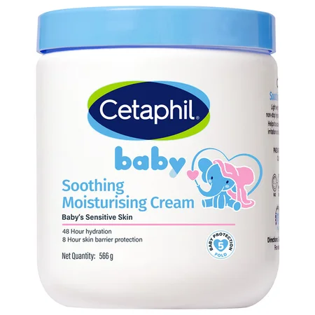 Cetaphil Baby Soothing Moistuizing Cream, 566 gm