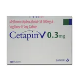 Cetapin V 0.3 mg Tablet 10's, Pack of 10 TABLETS