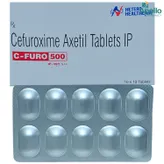 C Furo 500 mg Tablet 10's, Pack of 10 TabletS